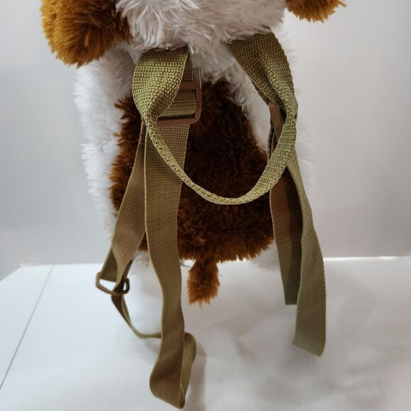 Aurora plush backpack zippered puppy dog - Picture 6 of 8